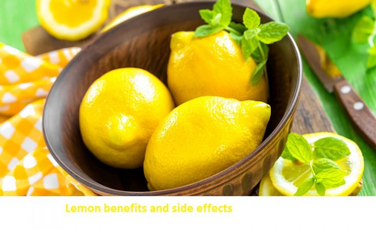 Lemon benefits and side effects on an empty stomach