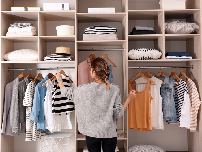 How to maximise your wardrobe space