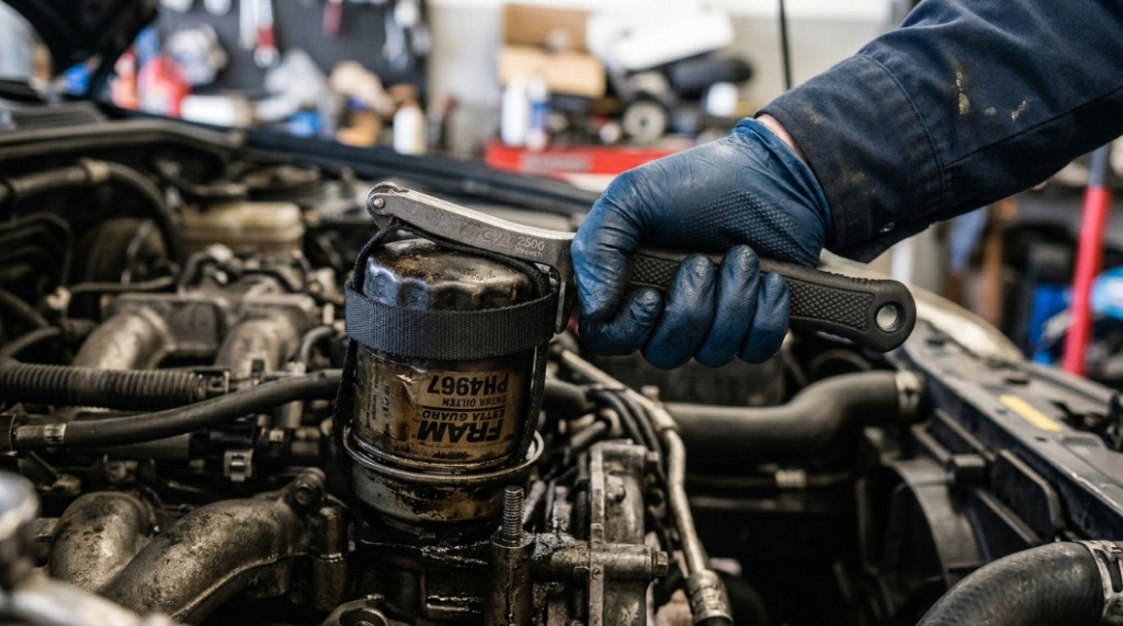 comparison of oil filter wrench types for car maintenance