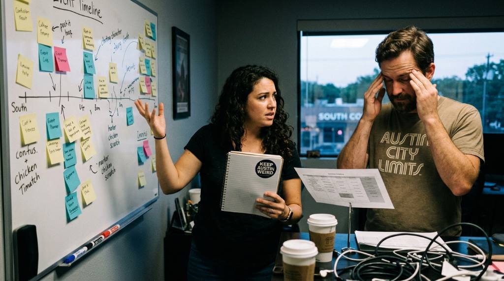How Austin, TX Creators Fix Bad Event Timelines