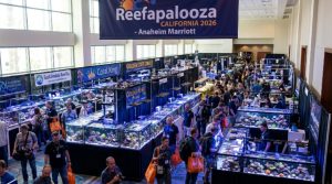 Reefapalooza California 2026 coral vendor booths at Anaheim Marriott