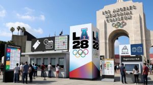 Fans registering for LA28 Olympic ticket draw