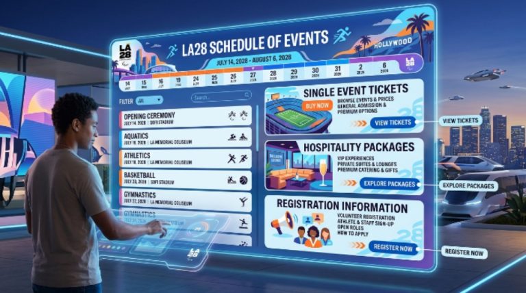LA28 Schedule of Events: Tickets, Hospitality Packages & Registration Guide